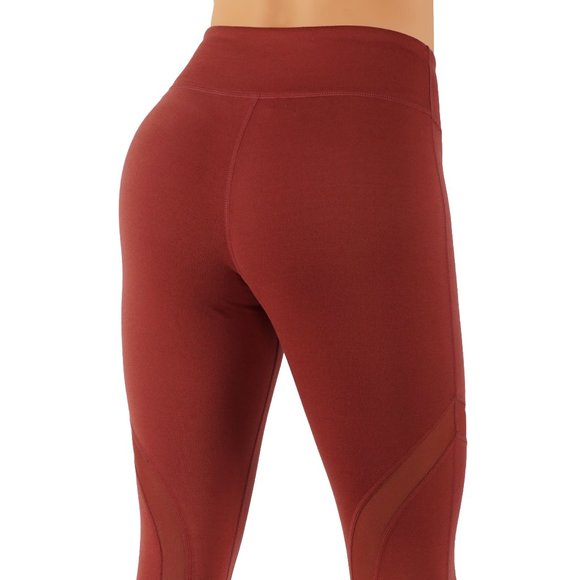 Yoga pants Mesh Cutouts 7/8 Length leggings - Picture 3 of 5